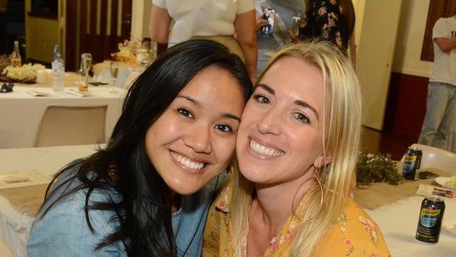 Wesli Polong and Kristina Ramsey at Miss Mudgeeraga Showgirl at Mudgeeraba Showgrounds. Pic: Regina King