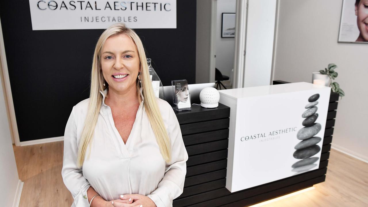 Coastal Aesthetic Injections was founded by Jasmine Leggatt in Victoria and relocated here to open her second clinic and enjoy the Coast's lifestyle. Picture: Patrick Woods.