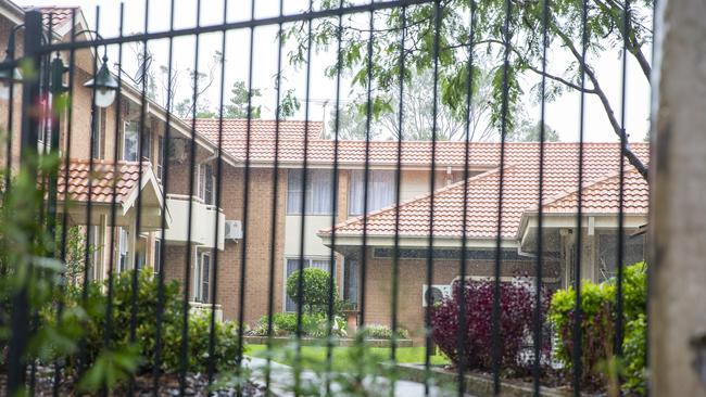 Dorothy Henderson Lodge in Macquarie Park, Sydney where three cases of coronavirus have been confirmed. Picture: Getty Images