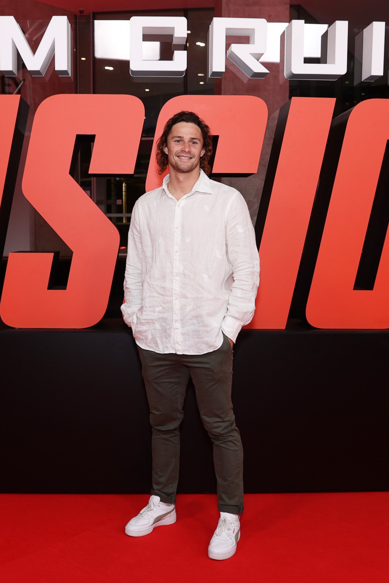 <p><b>Nicho Hynes</b></p><p>Casual as ever, Hynes practically strolled his way onto the red carpet. A far cry from his tailored look for last year's <a href="https://www.gq.com.au/style/best-dressed/dally-m-medal-2022/image-gallery/ae261769b698bcadc185560800294b3f" target="_blank" rel="noopener">Dally M awards.</a> what else would you wear to the movies?</p>