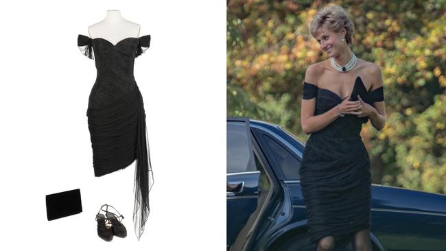 Elizabeth Debicki (as Princess Diana): The 'Revenge' Dress