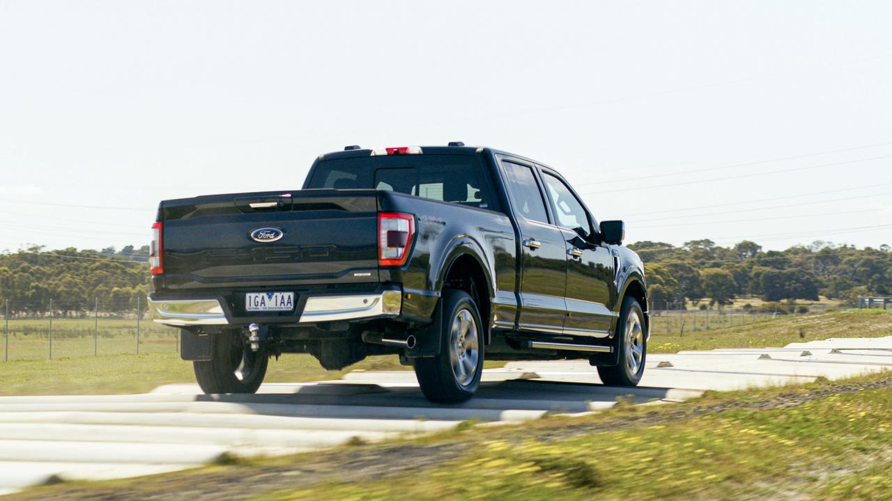 The F-150’s sheer size makes it a chore to drive around town.