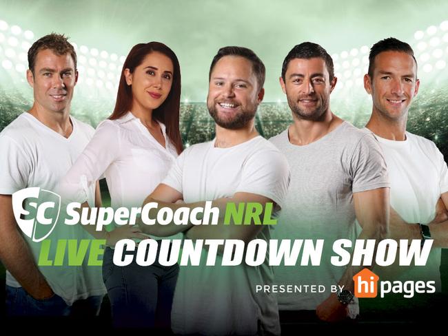 SuperCoach NRL Countdown Show presented by hi-pages