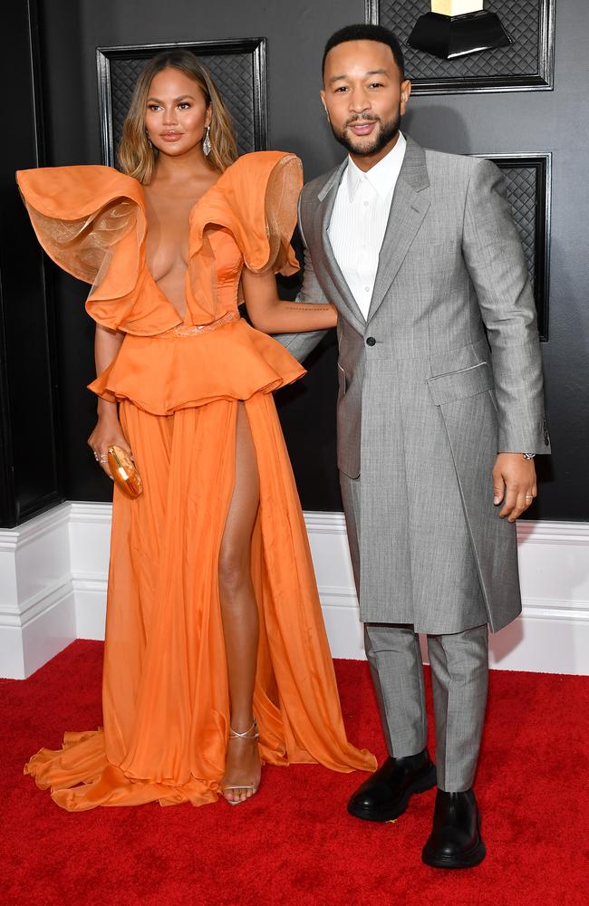 Chrissy Teigen and John Legend. Picture: Getty