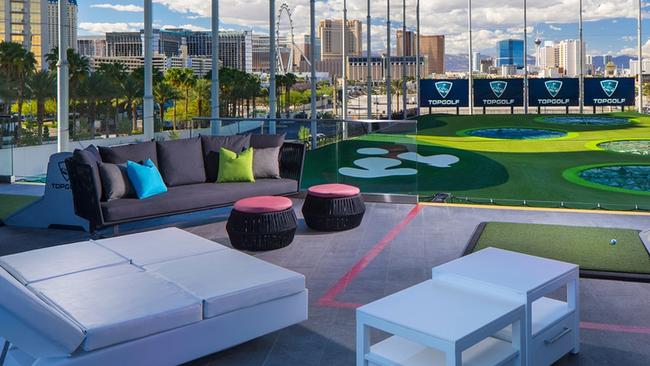 A Topgolf venue in Las Vegas, one of dozens across America. Photo: Topgolf