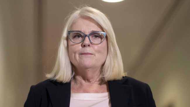 Shadow home affairs minister Karen Andrews is set to announce on Tuesday morning she will quit politics and move to the backbench. Picture: NCA NewsWire / Gary Ramage