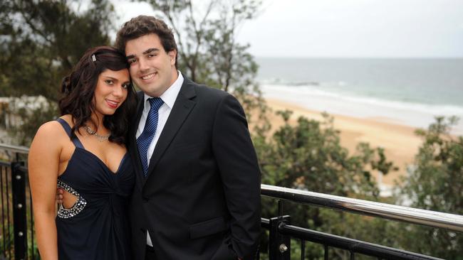 St Patrick’s College, Campbelltown year 12 students celebrating their formal in Wollongong in 2012.