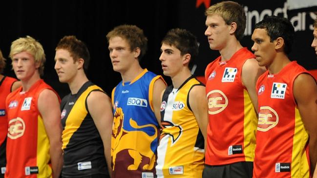 Josh Caddy (far left) and Harley Bennell (far right) will stand alongside each other once again.