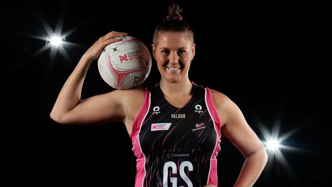 Lucy Austin wants to play for the Thunderbirds this year. Picture: Matt King/Getty Images for Netball Australia