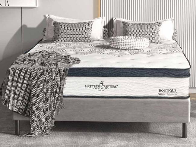 Score 40 per cent off this popular hybrid mattress. Picture: Mattress Crafters.