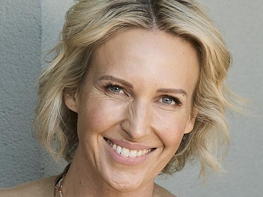 Bec Morse at home in Henley Beach South, Wednesday, July 19, 2023. Picture: Matt Loxton