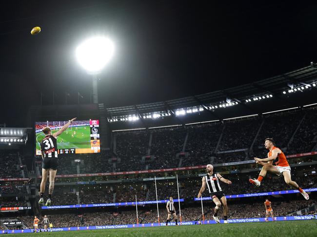The Giants played more finals (two) in 2023 at the MCG than they did home-and-away matches (one). Picture: Phil Hillyard