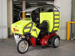 ENVIRONMENTALLY FRIENDLY: Australia Post plans to trial the electric delivery vehicle across Australia. Picture: Photo: Peter Casamento