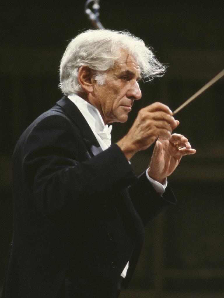 American composer Leonard Bernstein. Picture: Jean Pimentel/Kipa/Sygma/Getty