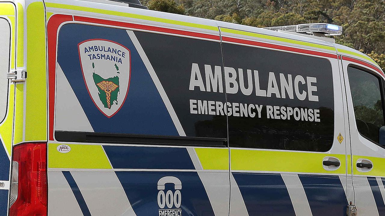 Death of a male mountain bike rider at the Meehan Range. Tasmania Police and Tasmanian Ambulance service in attendance. Picture: Nikki Davis-Jones