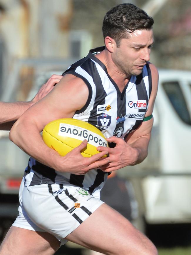 Wallan captain Michael Mannix. Picture: Rob Leeson