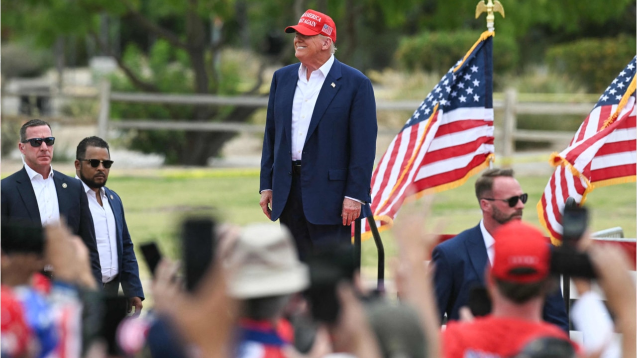 Crowd chants 'Happy Birthday' to Donald Trump in Nevada