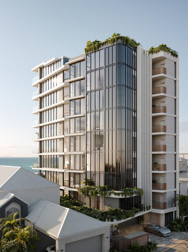 Artist impression of Ophira Palm Beach, a tower pitched by 5Point Projects