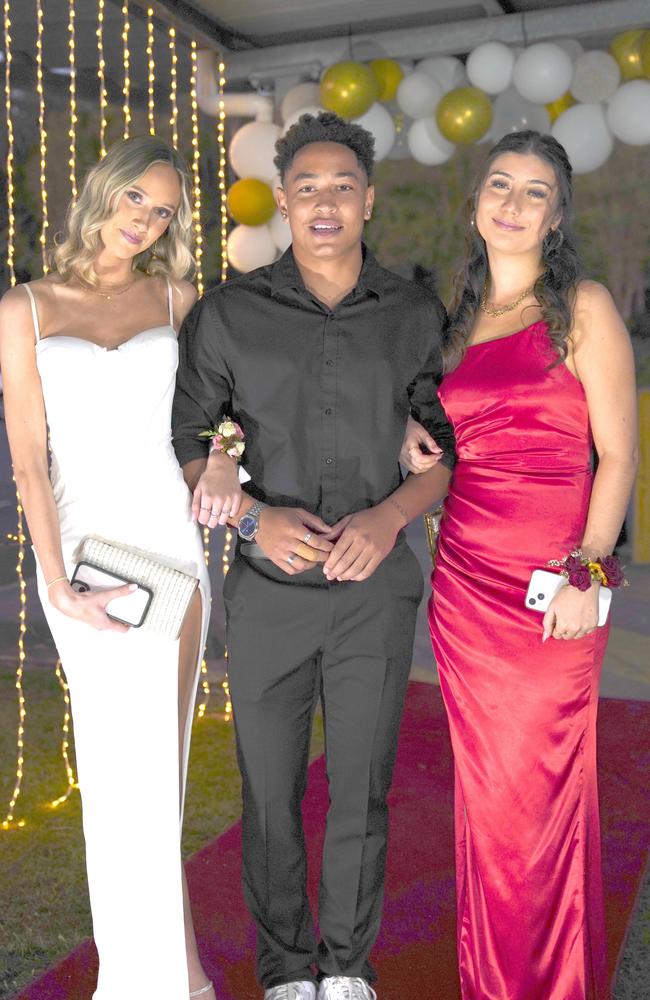 Students at the Coolum State High School formal 2023. Picture: contributed