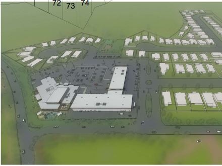 Gulmarrad shopping precinct concept layout