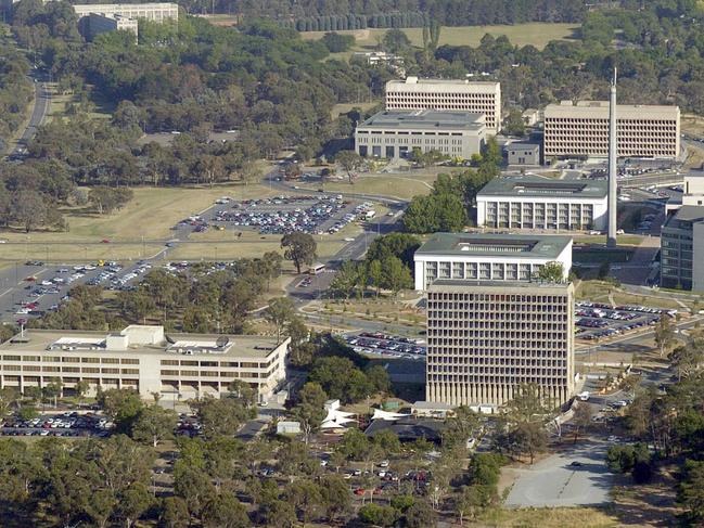 Russell Defence Complex in Canberra, housing Office of National Assessments, ASIO, DSD, DIO, and Army, Navy and Air Force offices.