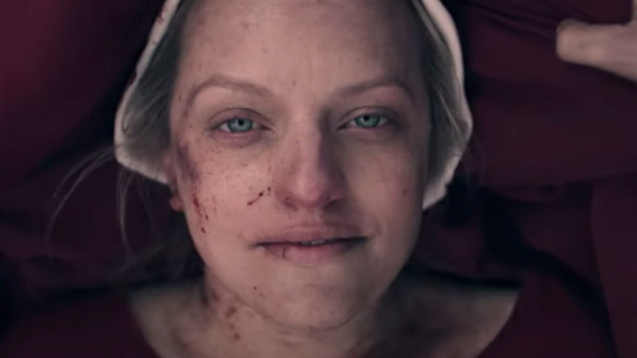 The main character in The Handmaid's Tale, which was turned into a TV series. Picture: SBS