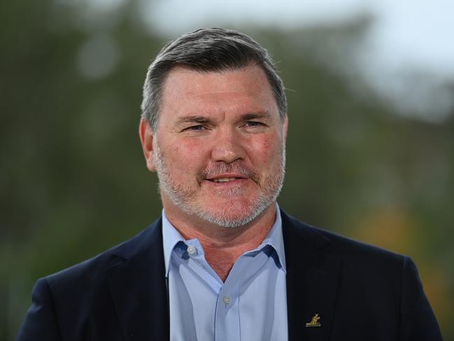 Newly appointed Rugby Australia Chair Daniel Herbert suggested Rugby Australia would pull back from a full takeover of the states. Picture: Getty Images