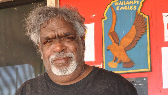 Sammy Butcher in Papunya. Picture: Matt Garrick