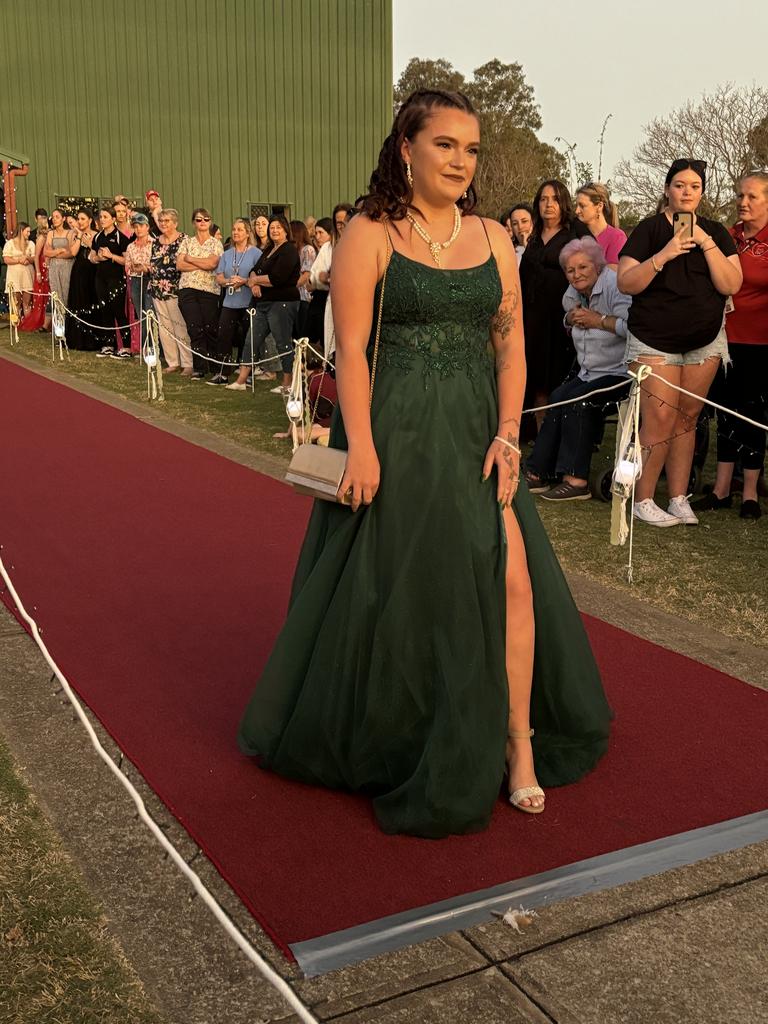 The students from Nanango State School celebrate their formal.