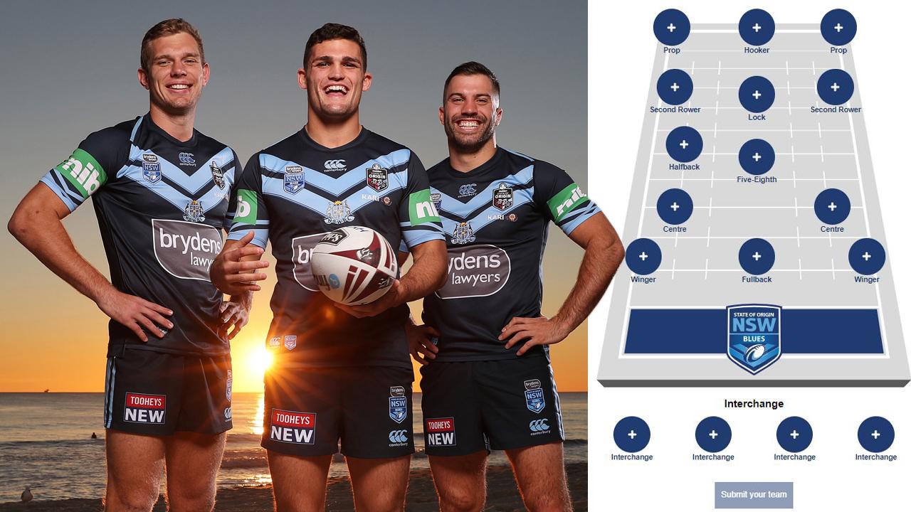 State Of Origin Teams 2021 Picker Selector Nsw V Qld Daily Telegraph