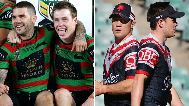 Luke Keary won a title with the Rabbitohs in 2014. On Saturday night he'll try to end their dream of claiming another premiership.