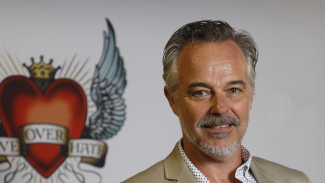 Cameron Daddo is determined to do nothing but hang out with his family. Picture: AAP