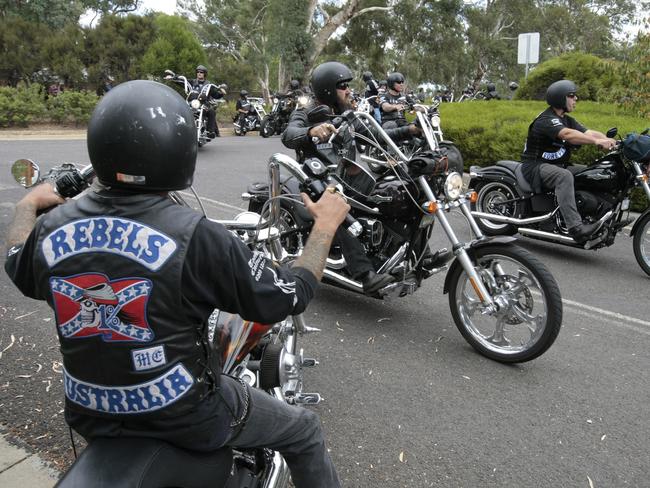 Daniel Grech was convicted of intentional wounding over the shooting of a rival biker from the Rebels Motorcycle Club in March 2015.