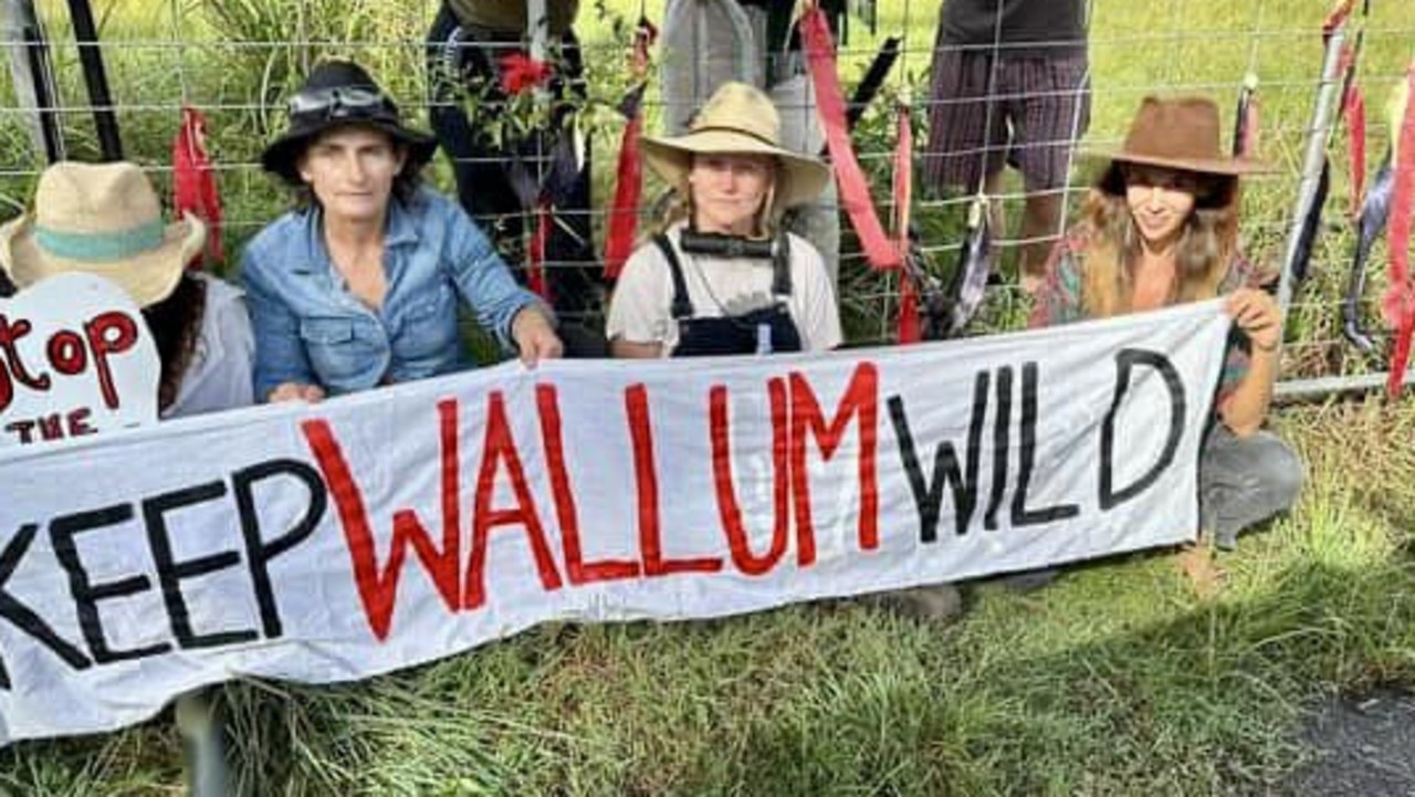 Save Wallum protesters. Picture: Supplied/Facebook