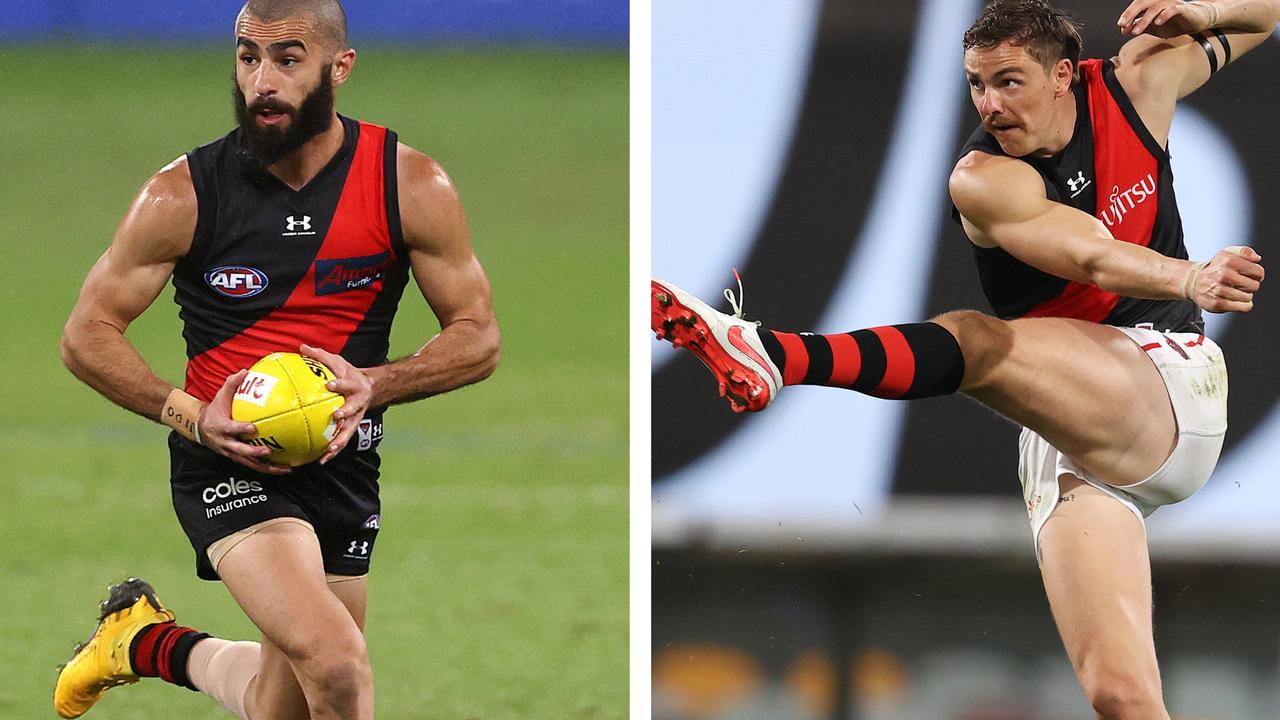 Adam Saad and Joe Daniher will leave Essendon in the off-season.