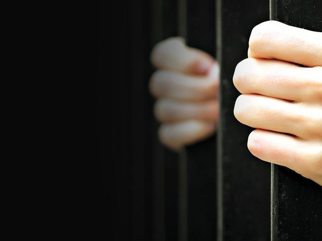 Behind bars generic jail prison