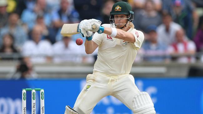 Steve Smith scored over half of Australia’s 284 runs.