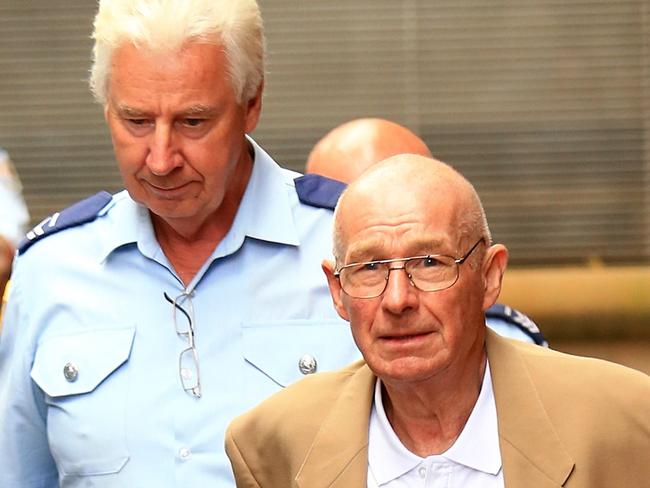 Roger Rogerson in 2016 during his trial for the 2014 murder of Jamie Gao. Picture: Newspix