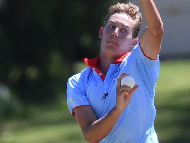 Rising quick Charlie Anderson is a Basil Sellers regular. Picture: Cricket Australia.