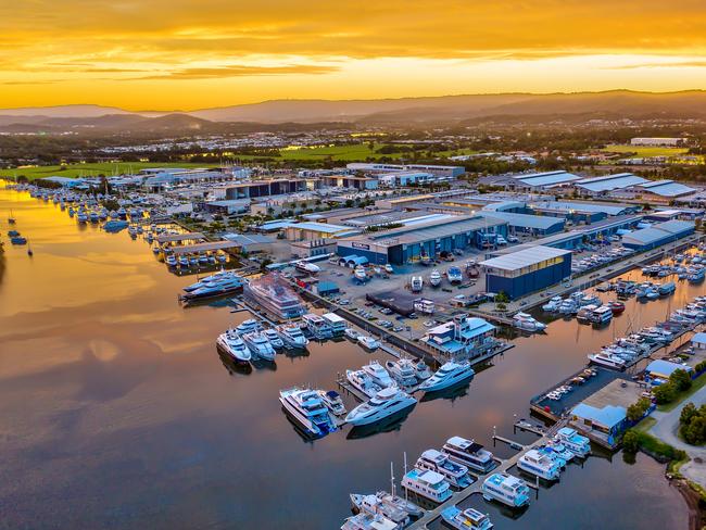 The Gold Coast City Marina &amp; Shipyard.