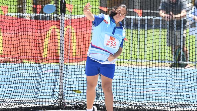 Queensland Little Athletics State Relay Championships. Saturday December 2, 2023. Picture, John Gass