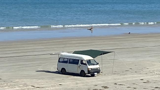 Penbo's beach bus. Picture: Supplied