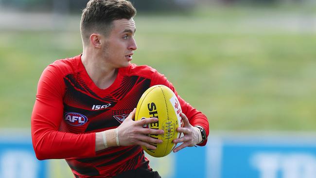 Orazio Fantasia trained last week in his bid to return from a hamstring injury. Picture: Michael Klein