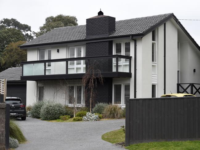 The Airbnb property in Tallis Drive Mornington. Picture: Andrew Henshaw