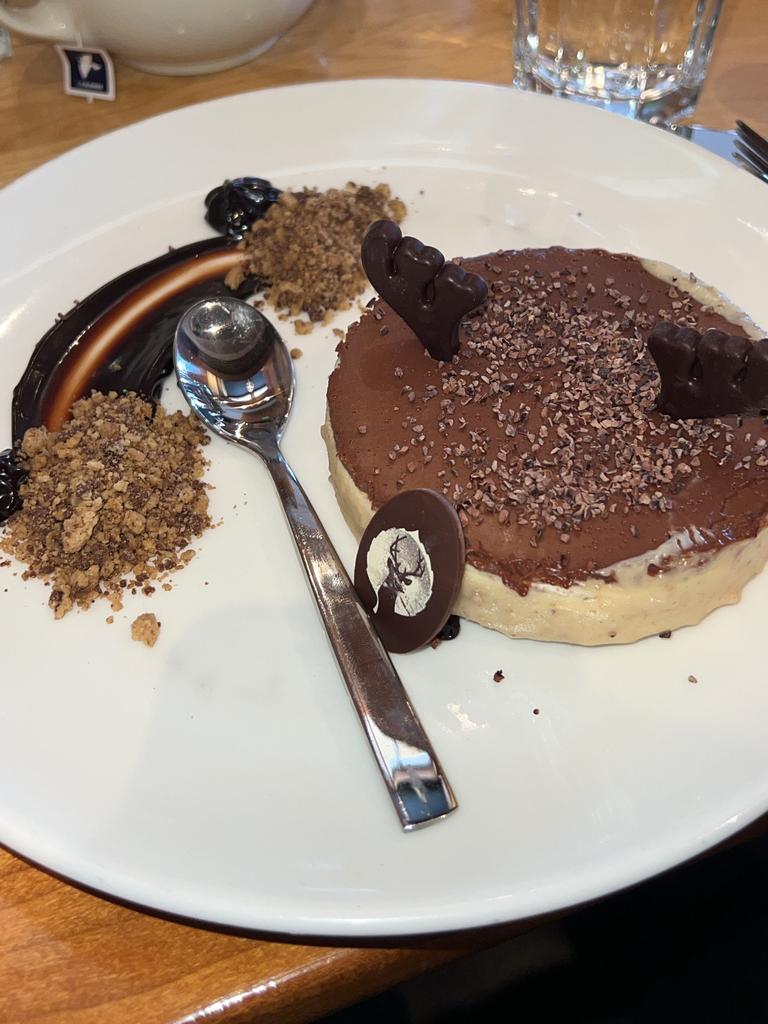 Cute Deer Valley touches on the cheesecake dessert. Picture: Chantelle Francis