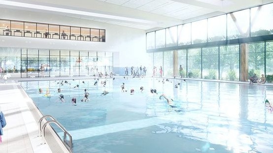 Pools for the public to use would be retained as part of the Crows plan for the Aquatic Centre.