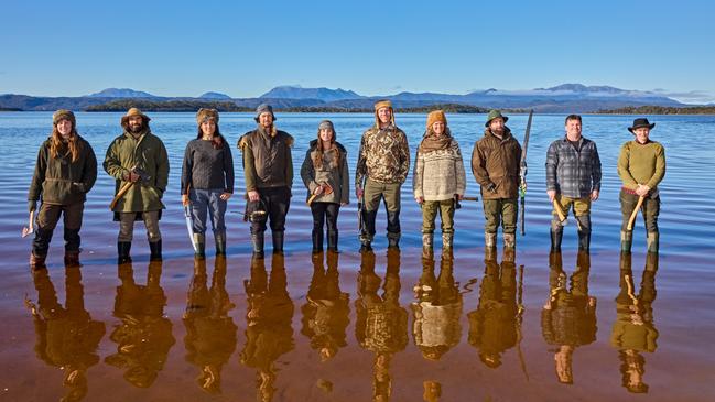 Alone Australia Season three contestants Eva, Matt, Corinne, Shay, Karla, Ben, Yonke, Tom, Muzza and Ceilidh. Picture: Narelle Portanier