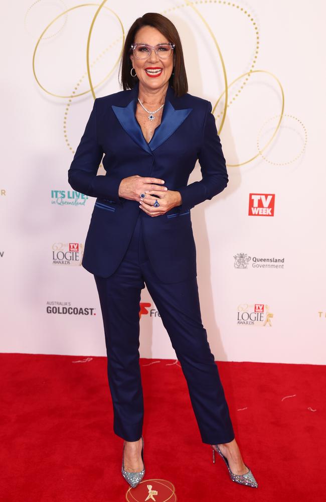 Morris at the 2022 Logies. Picture: Chris Hyde/Getty Images