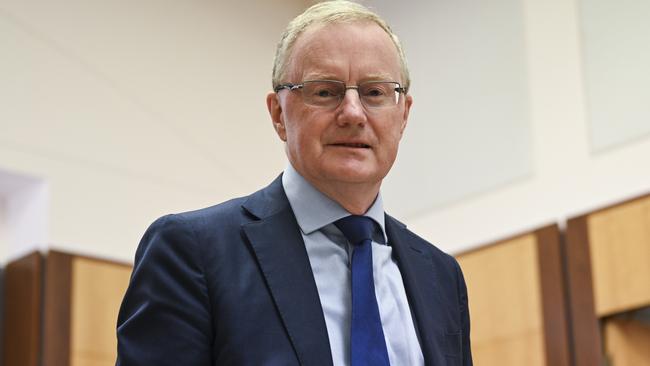 Former Reserve Bank governor Philip Lowe. Picture: Martin Ollman