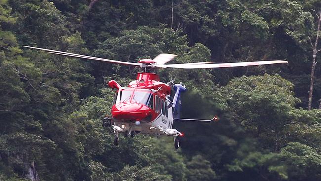 The Rescue 510 helicopter has been sent to a road crash at Barwidgi. PICTURE: BRENDAN RADKE